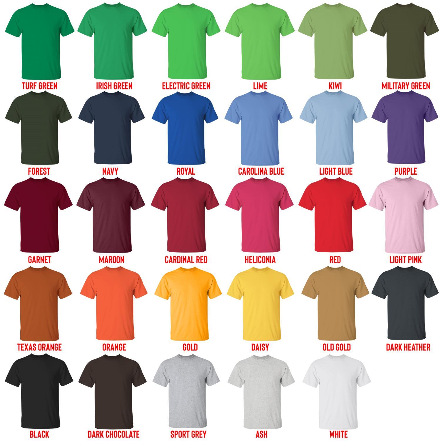 t shirt color chart - Steins;Gate Store