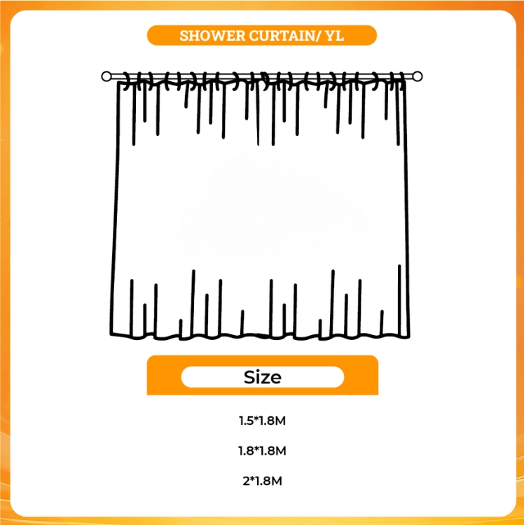 3D shower curtain - Steins;Gate Store