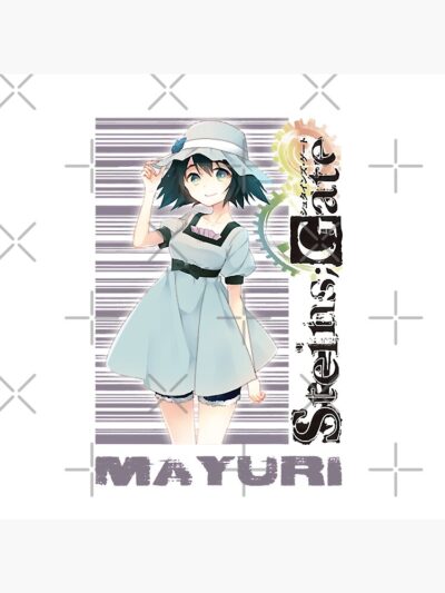 Alternative view of Novel Game Steins Gatemayuri Shiina Classic Design Throw Pillow