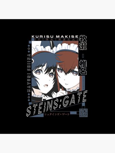 Alternative view of Steins Gate Makise Kurisu And Mayuri Shiina So Cute Shower Curtain