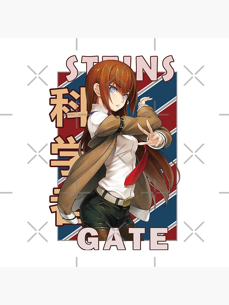 Kurisu Makise Steins Gate Anime Design Shower Curtain - Image 2