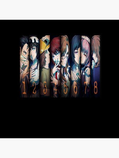 Alternative view of Hot Design Steins Gate Characters Tapestry