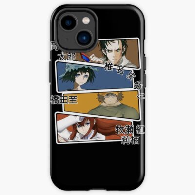 Hot Anime Steins Gate Main Characters Iphone Case