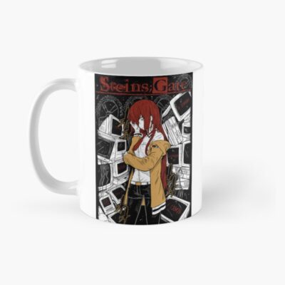 Alternative view of Steins Gate Makise Kurisu Vintage Design Mug