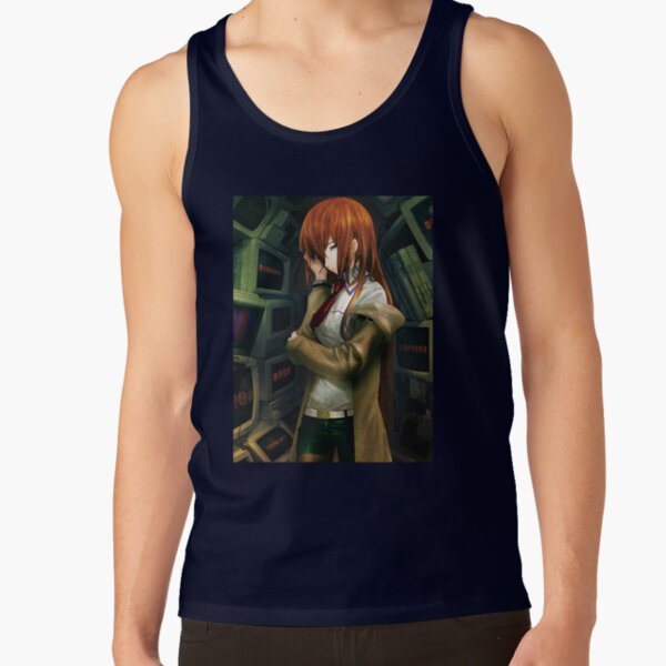Novel Game Steins Gate Colorfull Tank Top - Image 5