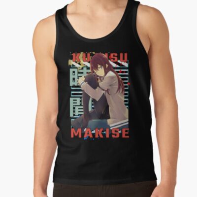 Kurisu Makise Steins Gate Urban Anime Design Tank Top