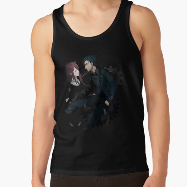 Novel Game Anime Steins Gate Dark And Offensive Tank Top - Image 2