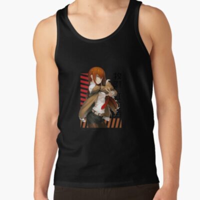 Alternative view of Anime Girl Makise Kurisu Steins;gate Kawaii Tank Top