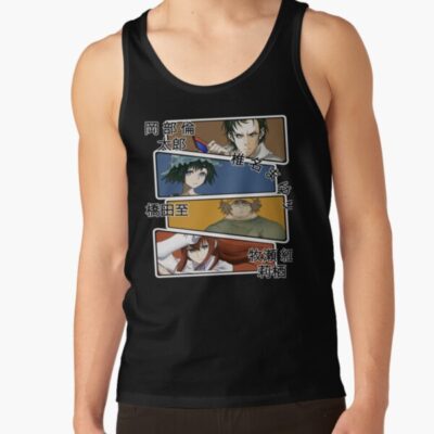 Novel Game Anime Steins Gate Main Characters Tank Top
