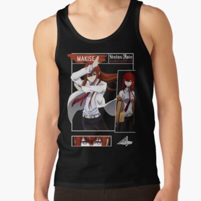Steins Gate Kurisu Makise Beautyful Girl Tank Top