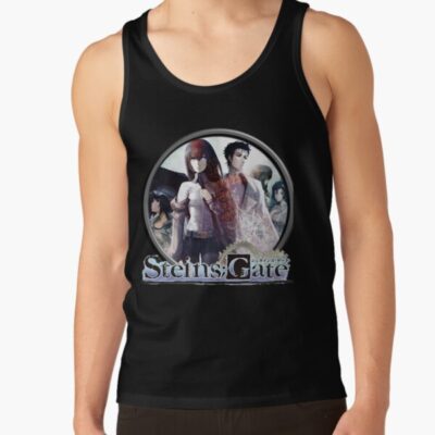 Alternative view of Novel Game Steins Gate Anime Science Adventure Tank Top