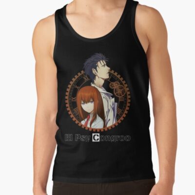Steins Gate Rintaro Okabe Kurisu Makise Vintage Design Tank Top