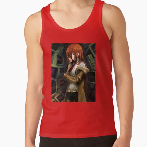 Novel Game Steins Gate Colorfull Tank Top - Image 4