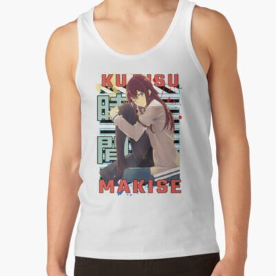 Alternative view of Kurisu Makise Steins Gate Urban Anime Design Tank Top