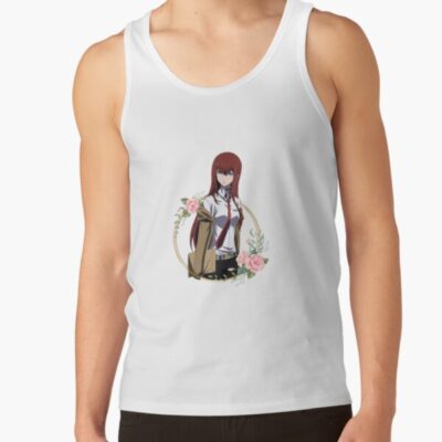 Alternative view of Steins Gate Makise Kurisu Vintage Design Tank Top