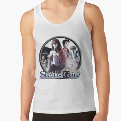 Novel Game Steins Gate Anime Science Adventure Tank Top