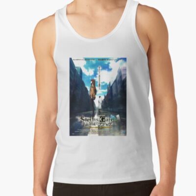 Anime Steins Gate High Quality Gate Vintage Tank Top