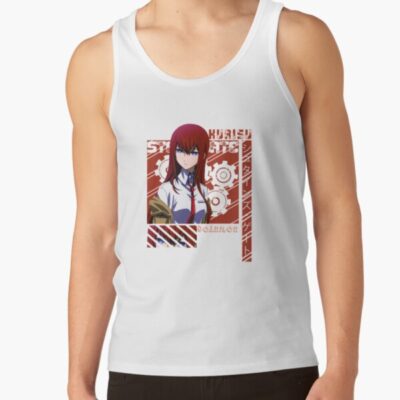 Alternative view of New Collection Steins Gate Makise Kurisu Wonderfull Tank Top