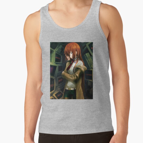 Novel Game Steins Gate Colorfull Tank Top - Image 3
