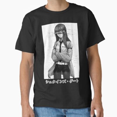 Alternative view of Steins Gate Makise Kurisu Classic Design T-shirt