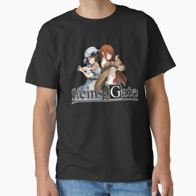 Alternative view of Steins Gate Makise Kurisu And Mayuri Shiina Classic T-shirt