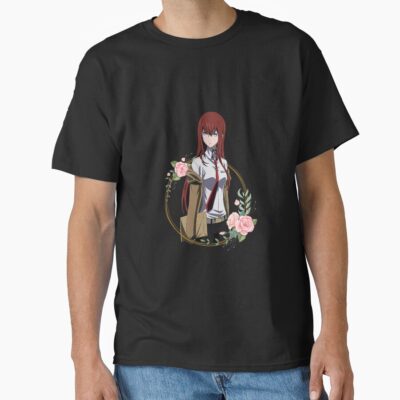 Steins Gate Makise Kurisu Vintage Design T-shirt