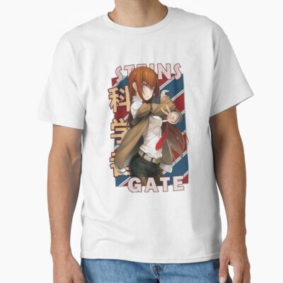 Kurisu Makise Steins Gate Anime Design T-shirt