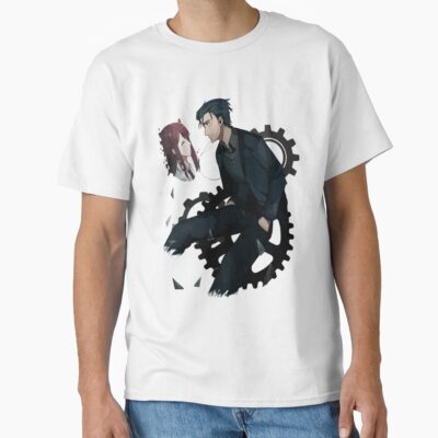 Novel Game Anime Steins Gate Dark And Offensive T-shirt
