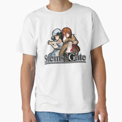 Steins Gate Makise Kurisu And Mayuri Shiina Classic T-shirt