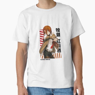 Anime Girl Makise Kurisu Steins;gate Kawaii T-shirt