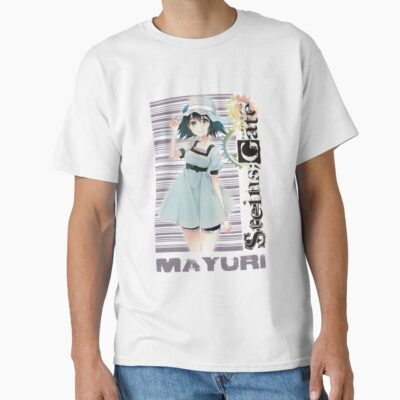 Alternative view of New Design Novel Game Steins Gate Mayuri Shiina T-shirt