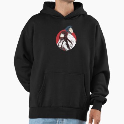 Steins Gate Kurisu And Okabe Colorfull Hoodie
