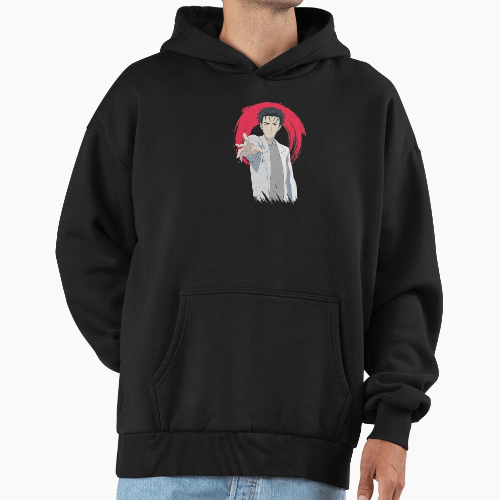 Steins Gate Okabe Rintarō Bassic Design Hoodie