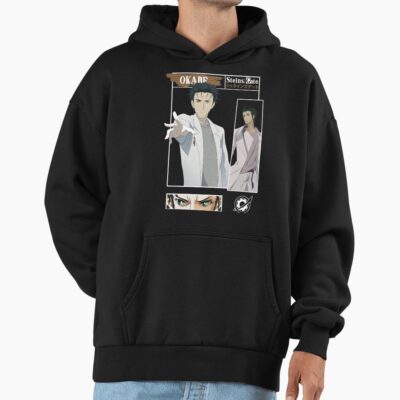 Steins Gate Rintaro Okabe Lintahlo Mad Sientist Hoodie