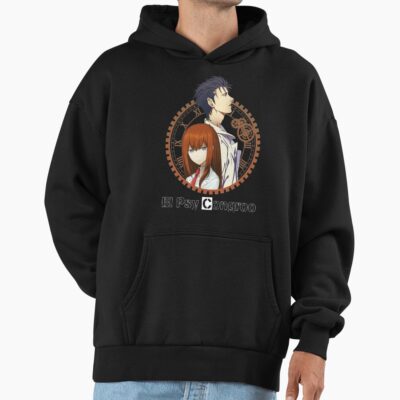 Steins Gate Rintaro Okabe Kurisu Makise Vintage Design Hoodie