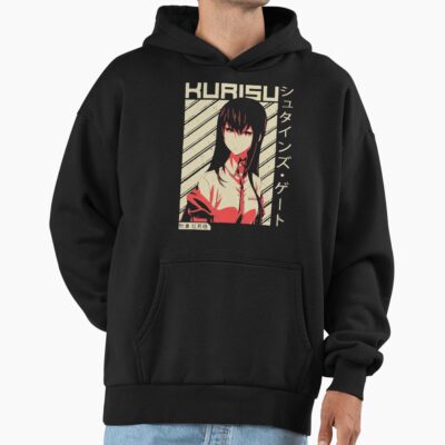 Hot Anime Steins Gate Makise Kurisu Retro Hoodie
