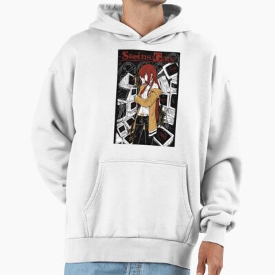 Alternative view of Best Selling Steins Gate Makise Kurisu Retro Hoodie