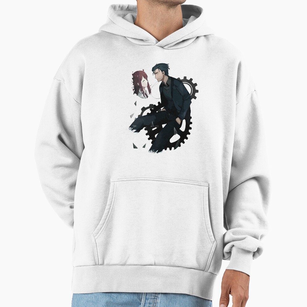 Novel Game Anime Steins Gate Dark And Offensive Hoodie