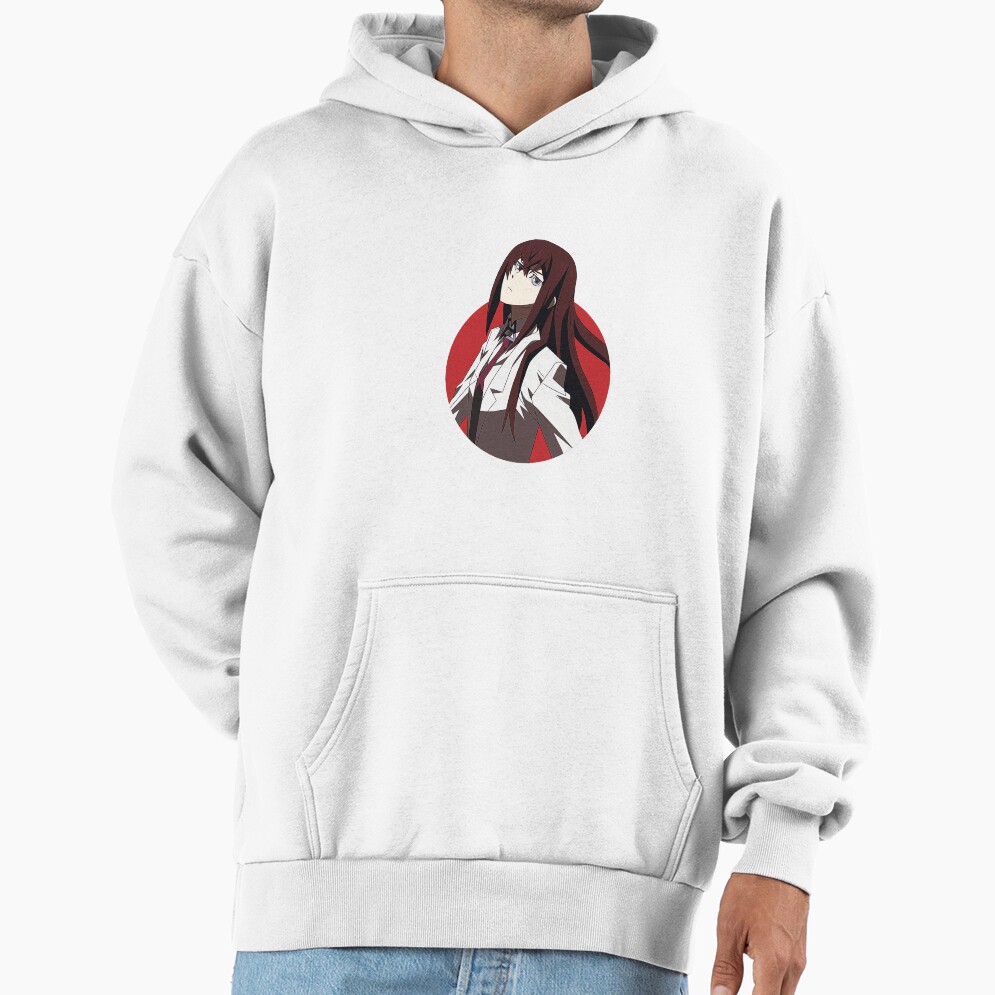 Steins Gate Makise Kurisu Bassic Design Hoodie - Image 2