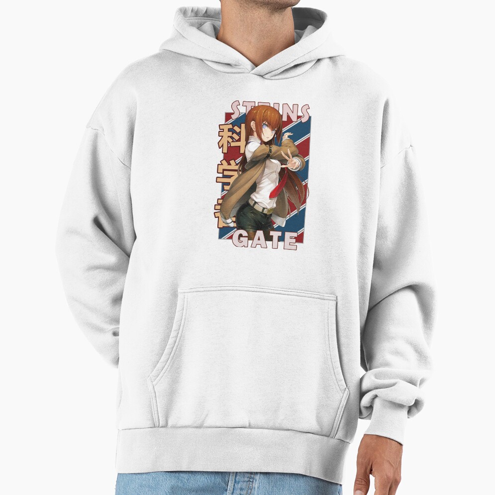Kurisu Makise Steins Gate Anime Design Hoodie