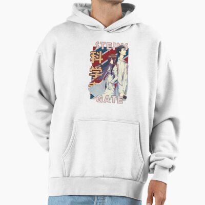 Okabe And Kurisu Steins Gate Anime Design Hoodie