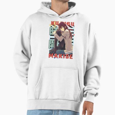 Alternative view of Kurisu Makise Steins Gate Urban Anime Design Hoodie