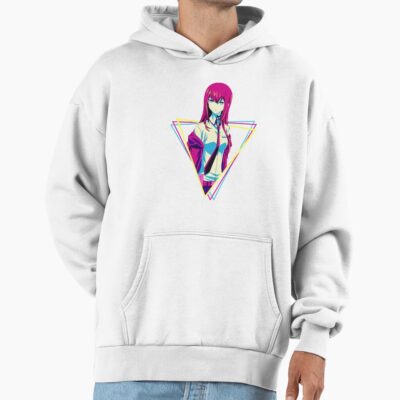 Alternative view of Novel Game Anime Steins Gate Kurisu Makise Retro Music Hoodie