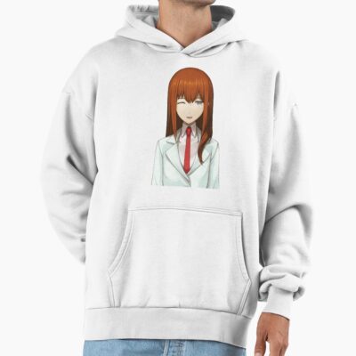 Anime Steins Gate Makise Kurisu Winking Hoodie