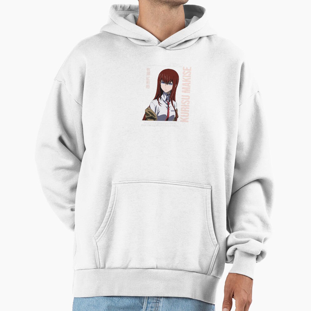 New Design Steins Gate Makise Kurisu Hoodie - Image 2