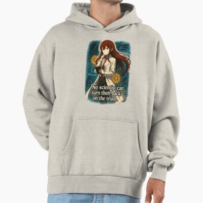 Kurisu Makise From Steins Gate With Quote Scientist Hoodie