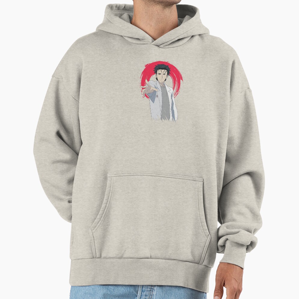 Steins Gate Okabe Rintarō Bassic Design Hoodie - Image 3