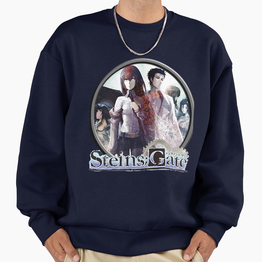 Novel Game Steins Gate Anime Science Adventure Sweatshirt - Image 5