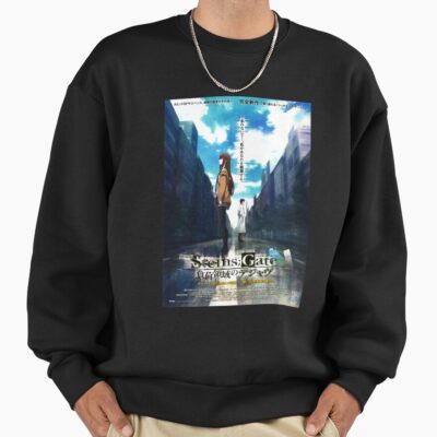 Alternative view of Anime Steins Gate High Quality Gate Vintage Sweatshirt