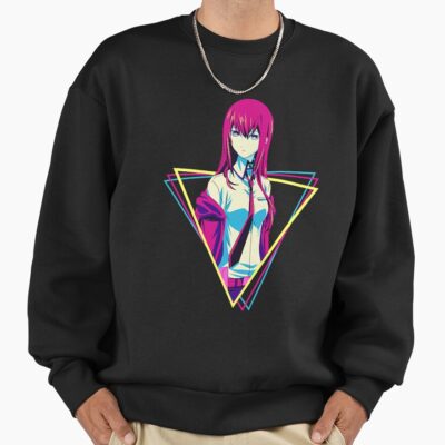 Novel Game Anime Steins Gate Kurisu Makise Retro Music Sweatshirt